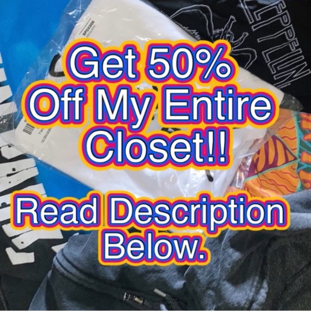 GET 50% Off My Entire Closet!